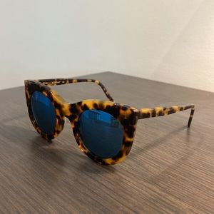 ILLESTEVA - Boca Sunglasses 🕶 (Tortoise Shell/Blue Lens)